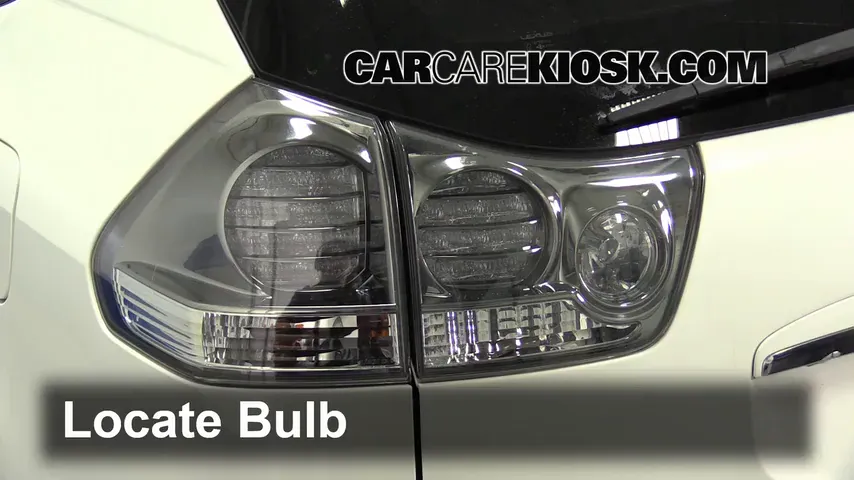 2006 Lexus RX400h 3.3L V6 Lights Reverse Light (replace bulb)
